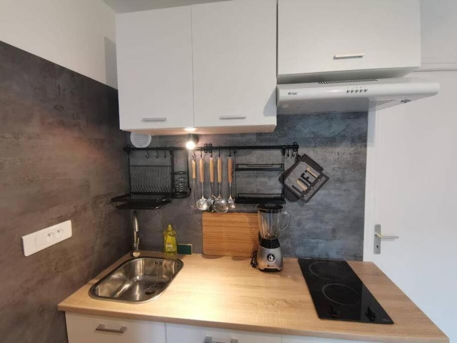 Charmant Appartement Au Calme Saint-Georges-de-Luzençon Eksteriør bilde
